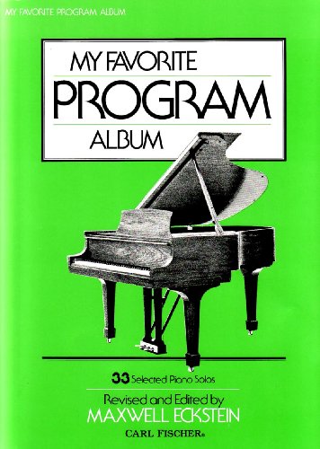 Beispielbild fr O3198 - My Favorite Program Album zum Verkauf von GF Books, Inc.