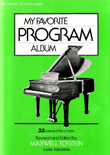 9780825801617: My favorite program album piano