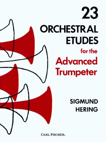 9780825802256: O5016 - 23 Orchestral Etudes for the Advanced Trumpeter (TROMPETTE)