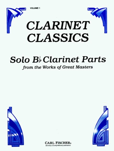 9780825803758: Solo classics clarinette