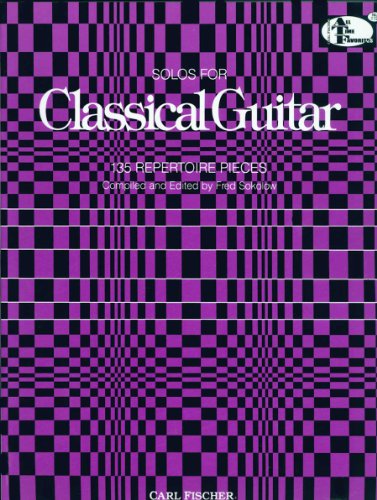 Stock image for Solos for Classical Guitar: 135 Repertoire Pieces (All-Time Favorites Series #ATF112) for sale by Half Price Books Inc.