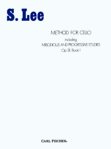Beispielbild fr O335 - Method for Cello including Melodious & Progressive Studies, Op. 31, Book 1 zum Verkauf von HPB-Ruby