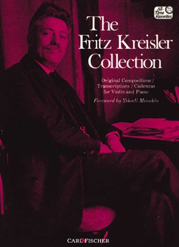 9780825804076 The Fritz Kreisler Collection Vol 1