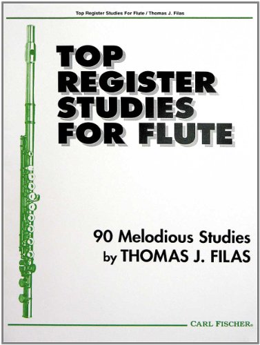 9780825805172: Top register studies flute traversiere