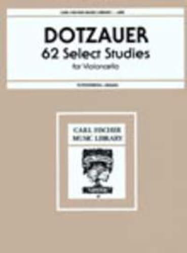 Beispielbild fr L455 - 62 Select Studies for Violoncello Book 1 - Dotzauer (VIOLONCELLE) zum Verkauf von GoldBooks