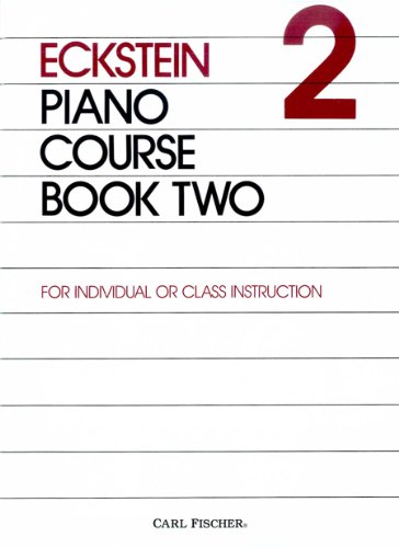 Beispielbild fr O3704 - Eckstein: Piano Course, Book 2 zum Verkauf von Goodwill of Colorado