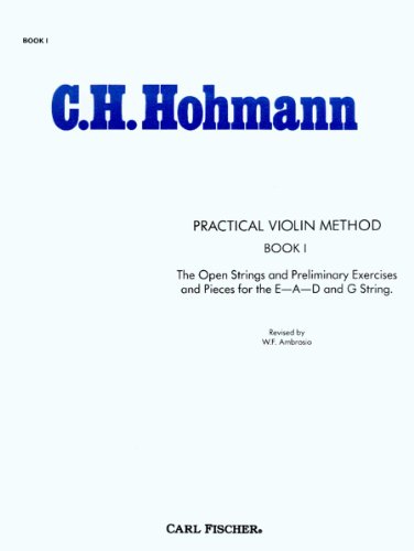 Stock image for O286 - Practical Violin Method Book 1 - C.H. Hohmann for sale by Irish Booksellers