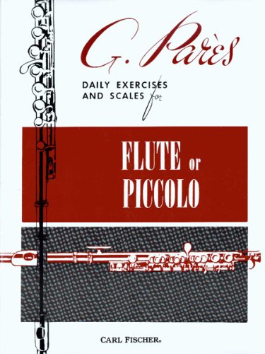 9780825809248: O778 - Daily Exercises and Scales for Flute or Piccolo - G. Pares