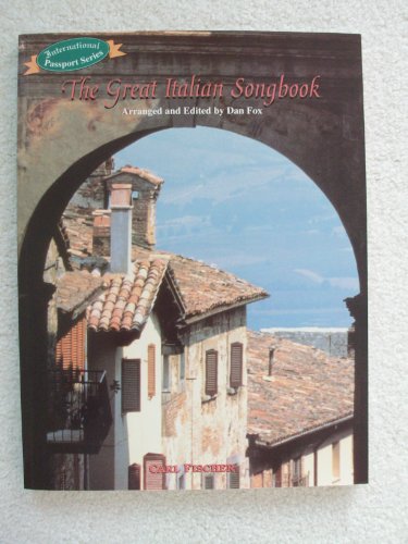 Stock image for The Great Italian Songbook for sale by SecondSale