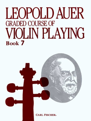 Stock image for Graded Course of Violin Playing Book 7: Difficult Grade (Advanced Bowing) for sale by Second Edition Books