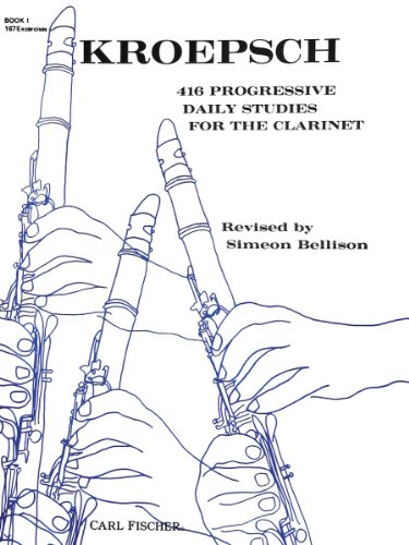 Stock image for 416 Progressive Daily Studies for the Clarinet - Book I (CLARINETTE) for sale by SecondSale