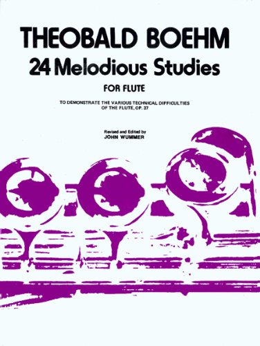 Stock image for O84 - 24 Melodious Studies for Flute for sale by GF Books, Inc.