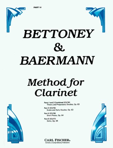 9780825826245: Complete method 4 op.64 cl. clarinette +cd