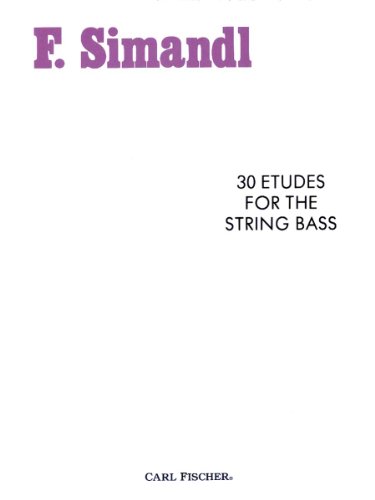 Beispielbild fr 30 Etudes for the String Bass zum Verkauf von BooksRun