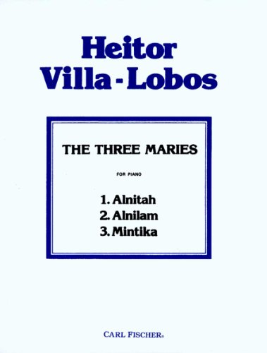 Beispielbild fr The Three Maries for Piano zum Verkauf von Wizard Books