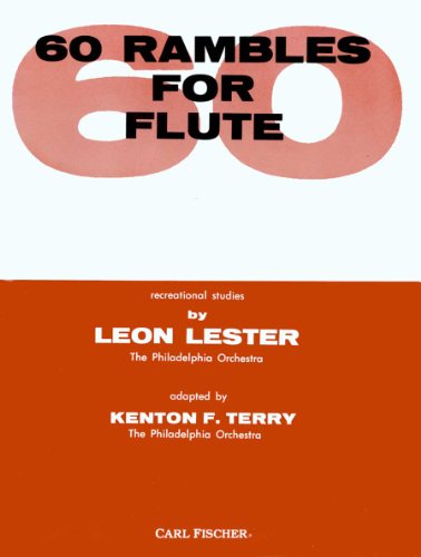 Beispielbild fr O4686 - 60 Rambles for Flute zum Verkauf von Books Unplugged