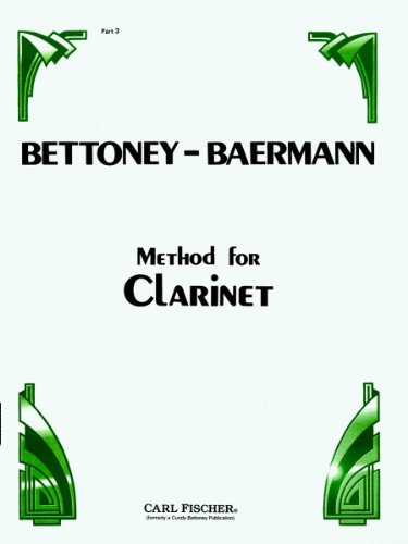 Stock image for CU15 - Method for Clarinet - Part 3 (CLARINETTE) for sale by Michael Knight, Bookseller