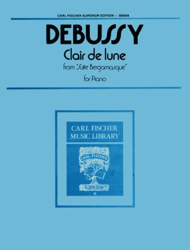 9780825830259: Clair de lune piano