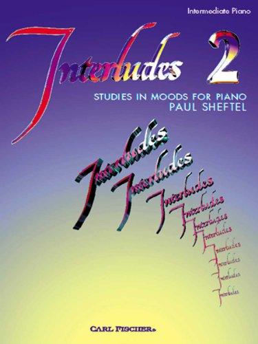 Stock image for Interludes, Vol. 2: Studies in Moods for Piano (Music Score) for sale by Persephone's Books