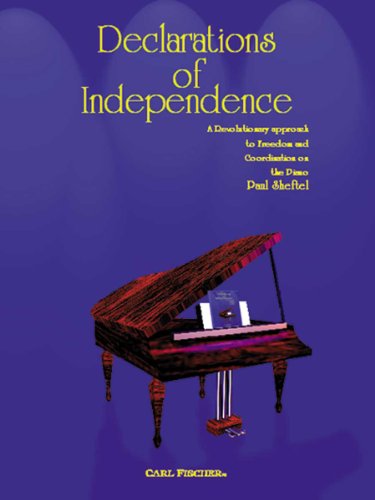 Beispielbild fr O5414 - Declarations Of Independence for Piano zum Verkauf von Wonder Book