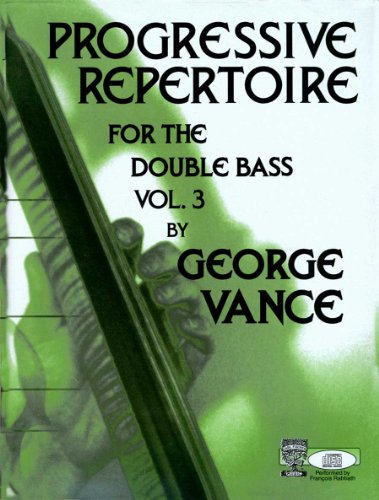 9780825833311: Progressive Repertoire for the Double Bass, Vol. 3 (German Edition)