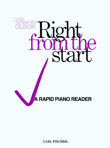 9780825833700: Right from the start piano
