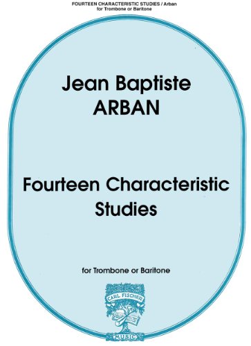 Imagen de archivo de Fourteen Characteristic Studies for Trombone or Baritone a la venta por Your Online Bookstore