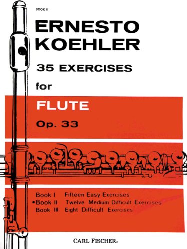 Beispielbild fr 35 Exercises for Flute Op.33, Book 2 zum Verkauf von Wonder Book