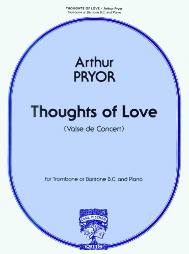 9780825839313: Thoughts of love euphonium-livre +partition