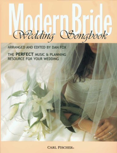 Beispielbild fr Modern Bride Wedding Songbook zum Verkauf von GreatBookPrices