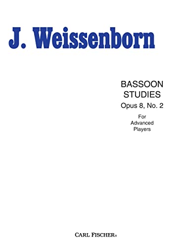 Imagen de archivo de Bassoon Studies, Opus 8, No. 2 - Bassoon - Book a la venta por John M. Gram
