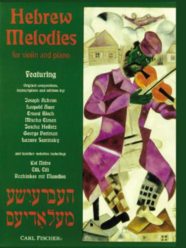 Beispielbild fr Hebrew Melodies for Violin and Piano zum Verkauf von Rare&Beautiful Books