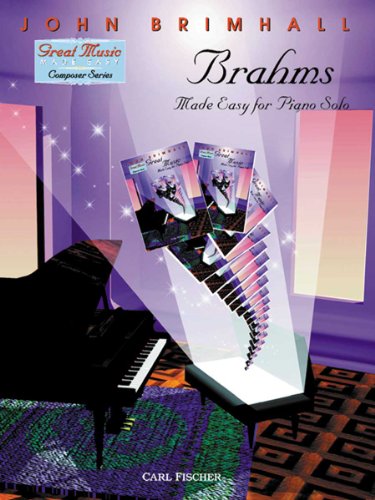 9780825847110: Brahms made easy for piano solo piano