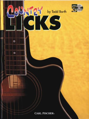 Stock image for GT203 - Country Licks - Guitar BK/CD (GUITARE) for sale by SecondSale