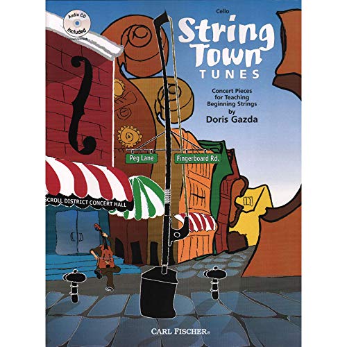 ASB4 - String Town Tunes: Cello (Book & CD) (VIOLONCELLE) (9780825852664) by Doris Gazda