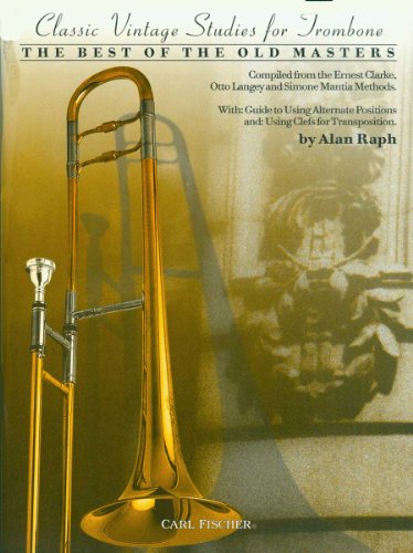 9780825852732: WF4 - Classic Vintage Studies for Trombone: The Best of the Old Masters