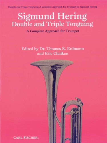 Imagen de archivo de WF26 - Double and Triple Tonguing - A Complete Approach for Trumpet - Sigmund Herring a la venta por -OnTimeBooks-