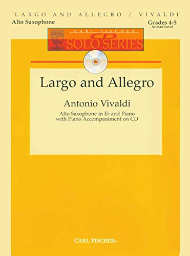 LARGO AND ALLEGRO -LIVRE +PARTITION (9780825853845) by Antonio Vivaldi