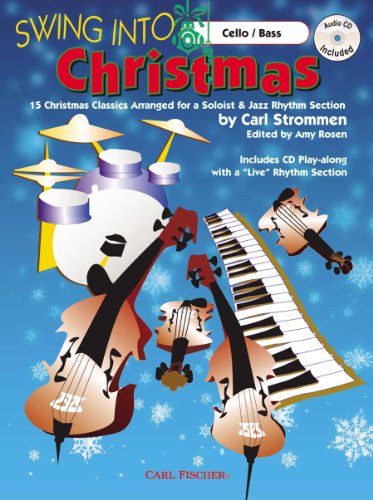 Stock image for ATJ327 - Swing Into Christmas - Cello/Bass - BK/CD for sale by HPB-Ruby