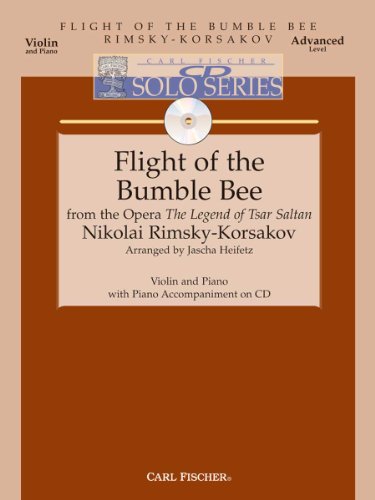 9780825859205: Flight of the Bumble Bee - Advanced - Violin & Piano - BK/CD