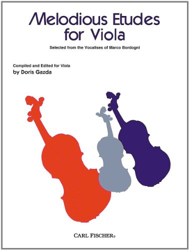 Imagen de archivo de BF27 - Melodious Etudes for Viola a la venta por GF Books, Inc.