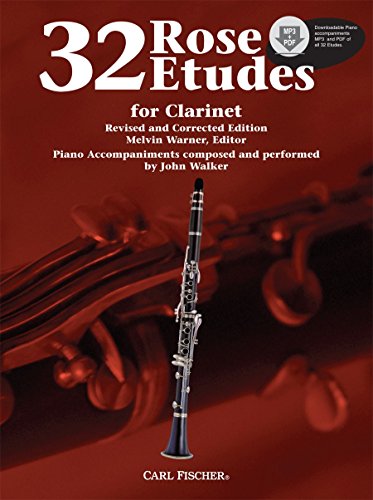 Stock image for WF85 - 32 Rose Etudes for Clarinet Book for sale by GoldenDragon
