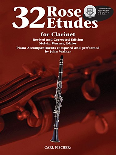 Stock image for WF85 - 32 Rose Etudes for Clarinet Book for sale by Books Unplugged