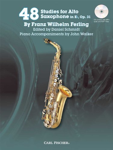 Beispielbild fr 48 Studies for Alto Saxophone in Eb, Op. 31 w/CD zum Verkauf von Book Deals