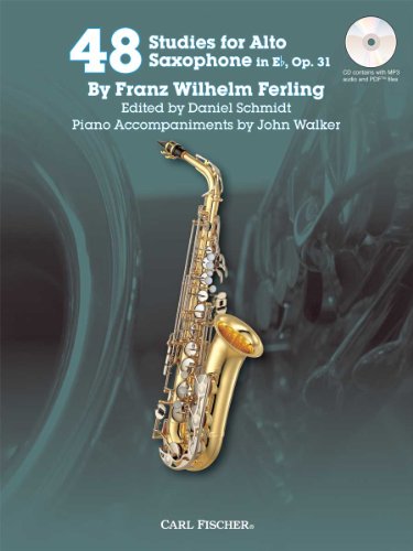 9780825873010: 48 Studies for The Alto Saxophone In Eb, Op. 31