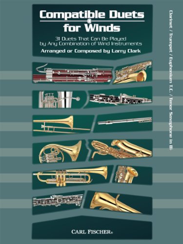 Beispielbild fr BB Treble Clef Clarinet Trumpet Tenr Sax (Compatible Duets for Winds) zum Verkauf von medimops