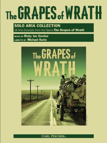 9780825874963: The grapes of wrath solo aria collection chant
