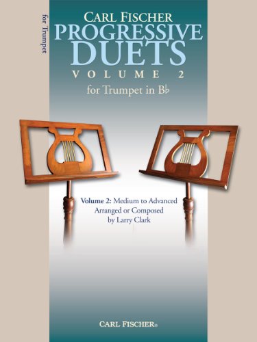 WF107 - Progressive Duets for Trumpets - Vol. 2 (9780825883750) by Larry Clark