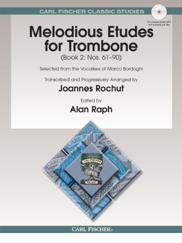 Imagen de archivo de O1595X - Melodious Etudes for Trombone Book 2 - Nos. 61-90 a la venta por BooksRun