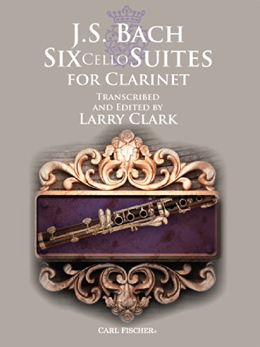 Stock image for J.S. Bach: Six Cello Suites for Clarinet for sale by Revaluation Books